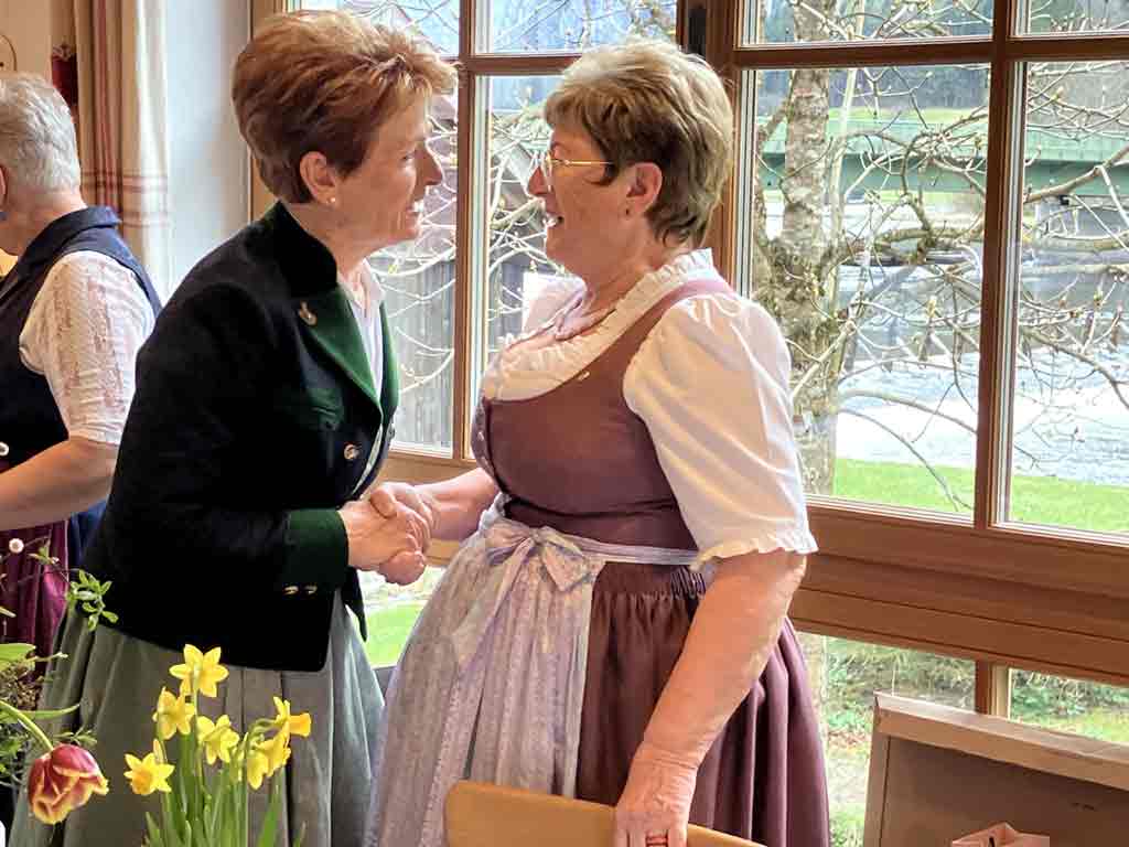 OÖ. Goldhauben-Obfrau Martina Pühringer